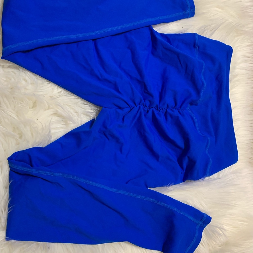 Bootyful Scrunch High Waist Royal Blue